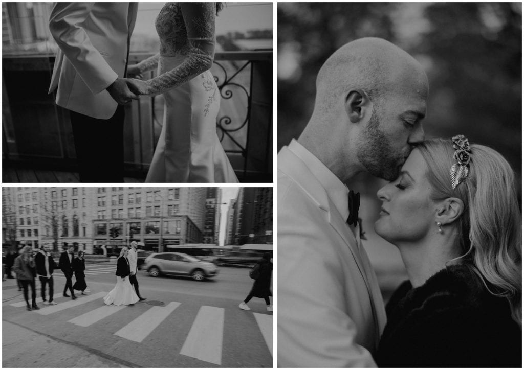 Eclectic Downtown Chicago Winter Wedding This Is Feeling Photography